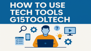 How to Use Tech Tools G15ToolTech