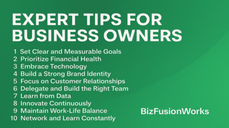 Expert Tips for Business Owners BizFusionWorks