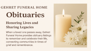 gehret funeral home obituary