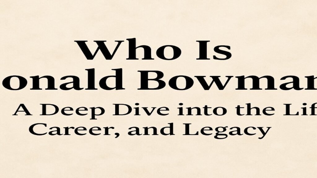 Donald Bowman