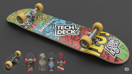 Tech Deck 3D Model