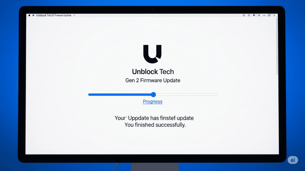 Unblock Tech Gen 2 Firmware Update