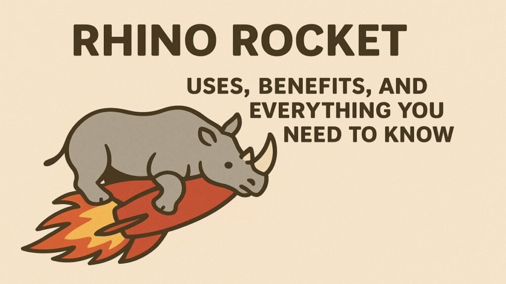 Rhino Rocket: Uses, Benefits, and Everything You Need to Know Rhino Rocket