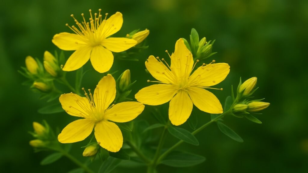 Hypericum: The Golden Herb of Healing Hypericum