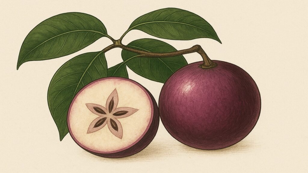 Chrysophyllum cainito: The Complete Guide to the Star Apple Fruit Chrysophyllum cainito