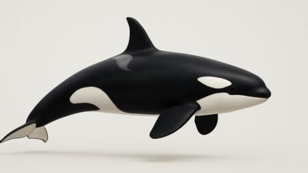 White Orca Whale